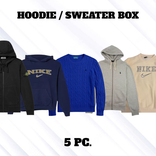 5pc. HOODIE / SWEATER BOX