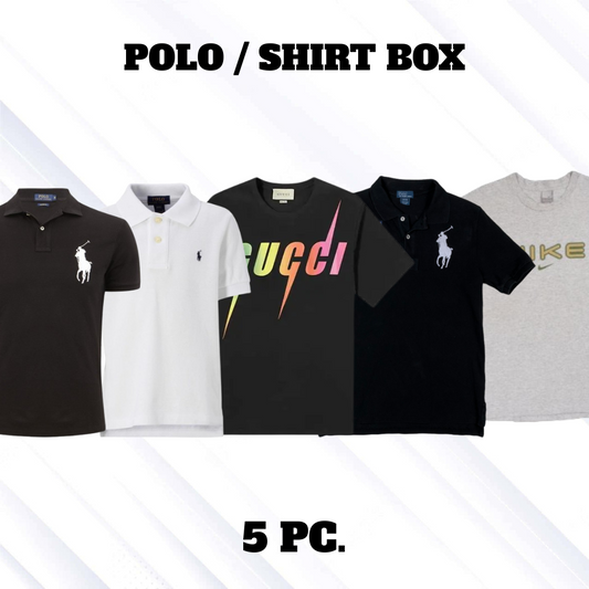 5 pc. POLO / SHIRT BOX