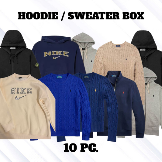 10pc. HOODIE / SWEATER BOX
